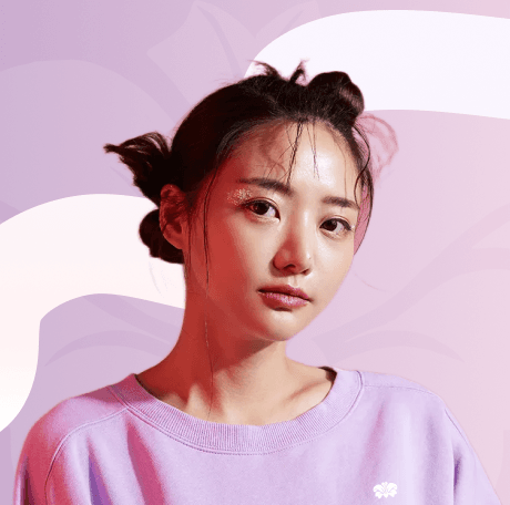 face girl